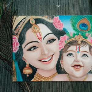 Yashoda and krishna